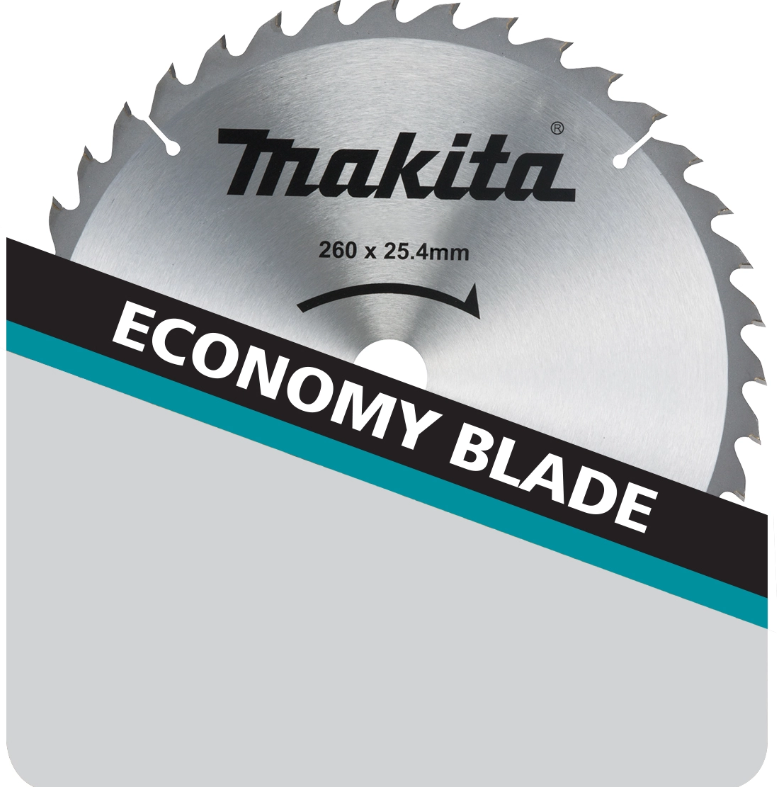 MAKITA - TCT SAW BLADE ECONOMY 235MM X 25MM X 40T 